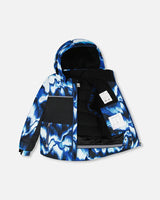Deux Par Deux Two-Piece Play Snowsuit Blue
