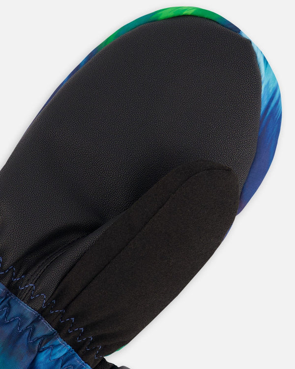 Deux Par Deux Winter Mittens Teknik Aurora Borealis