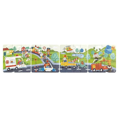 Hape Hape Rescue Vehicles Puzzle