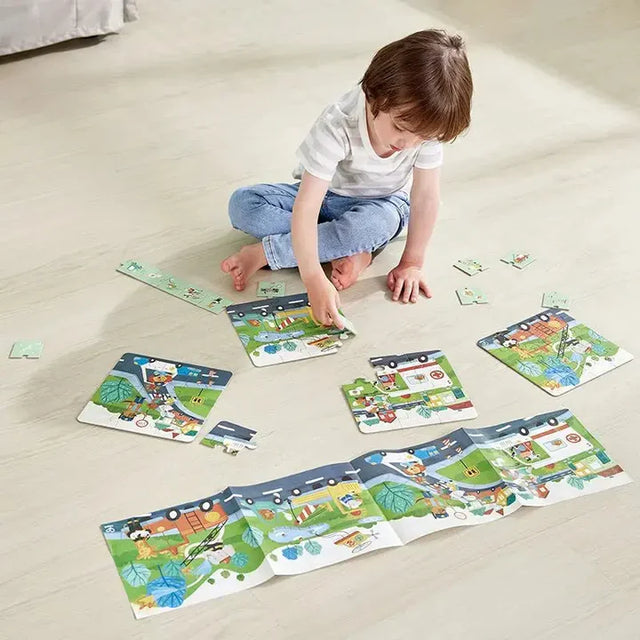 Hape Hape Rescue Vehicles Puzzle