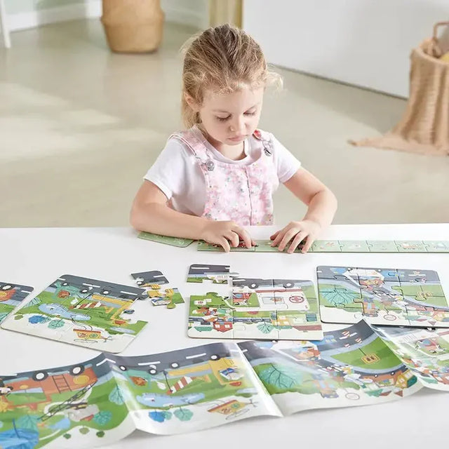 Hape Hape Rescue Vehicles Puzzle