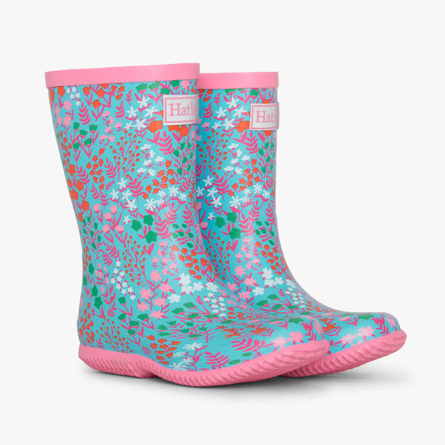 Hatley Ditsy Floral Packable Rain Boots