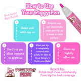 Piggy Paint Nail Polish Pen - Piggy Pink