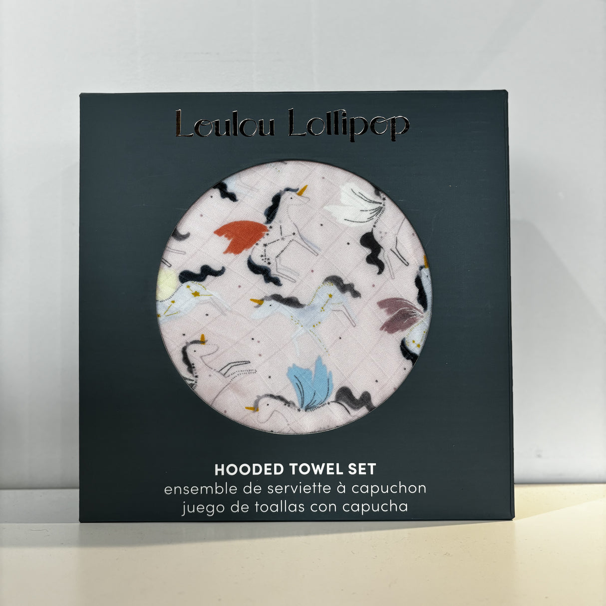 Loulou Lollipop Hooded Towel Set - Unicorn Ballet