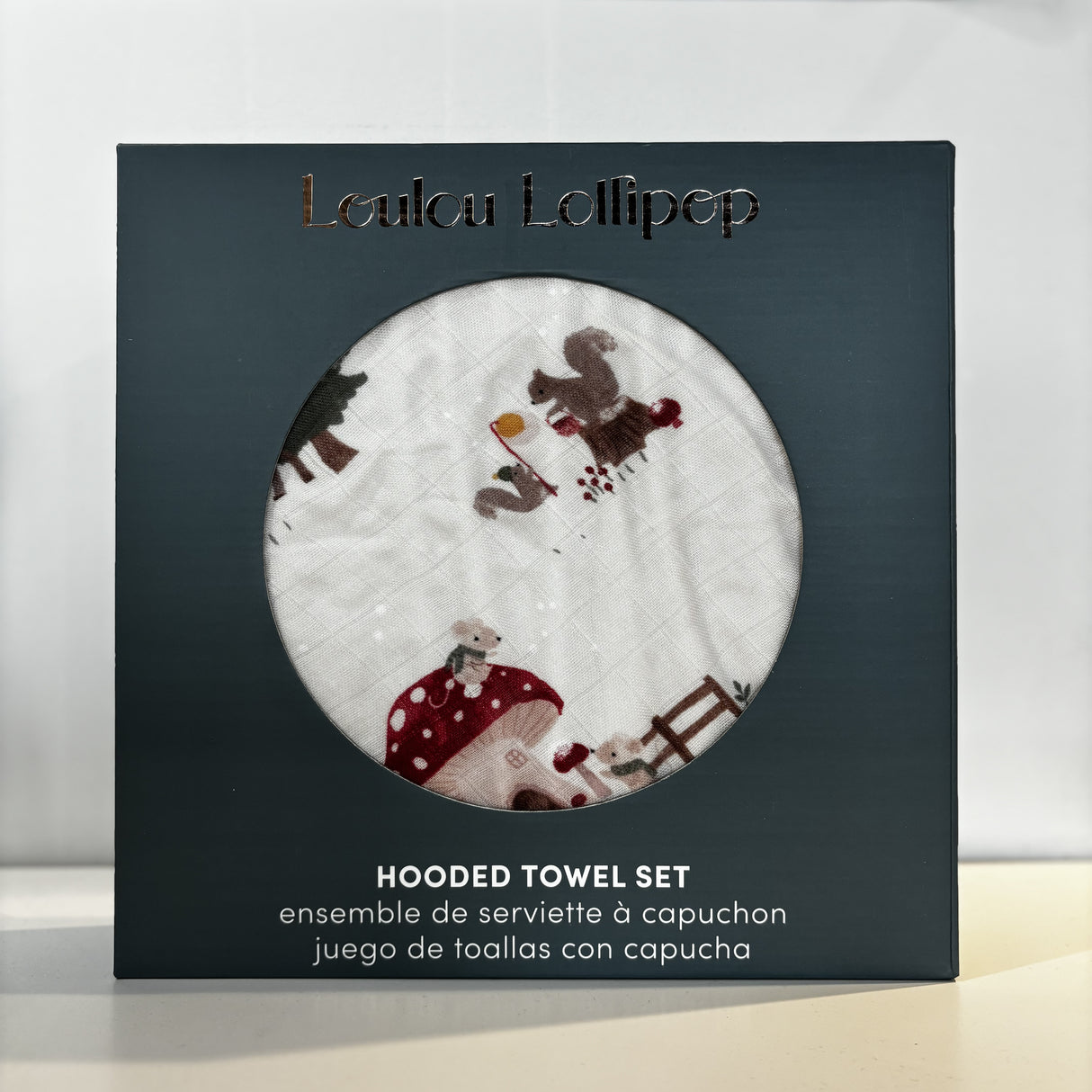 Loulou Lollipop Hooded Towel Set - Forest Families