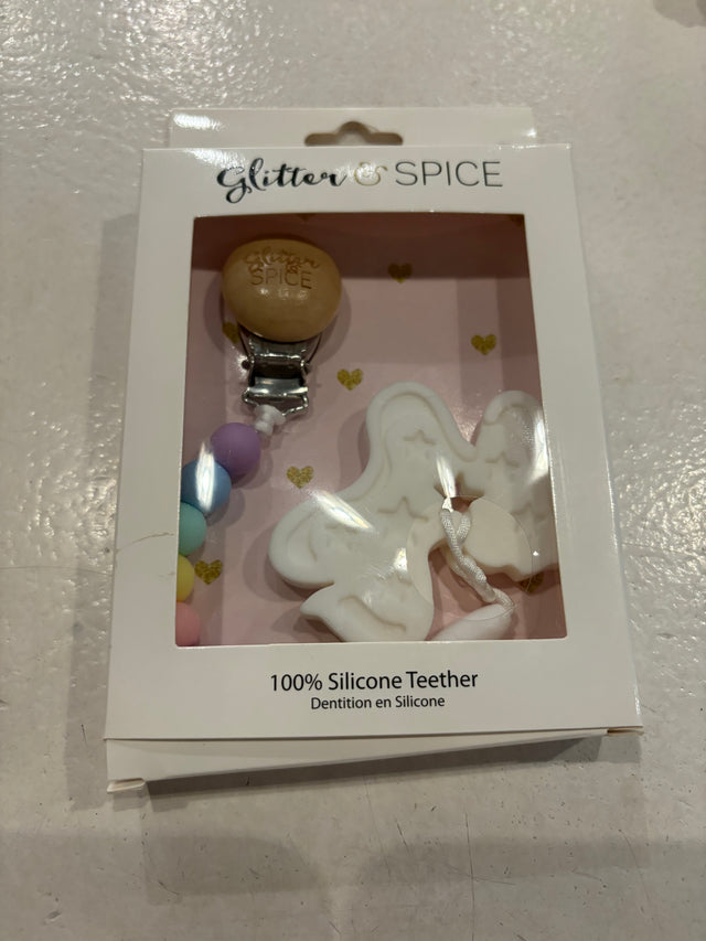 Glitter & Spice Teether - Rainbow