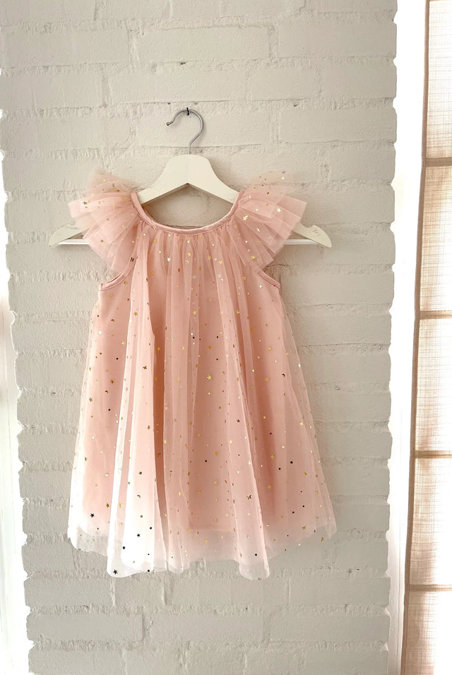 DOLLY® STARS & MOON ⭐️ 🌙 TULLE FAIRY DRESS ballet pink