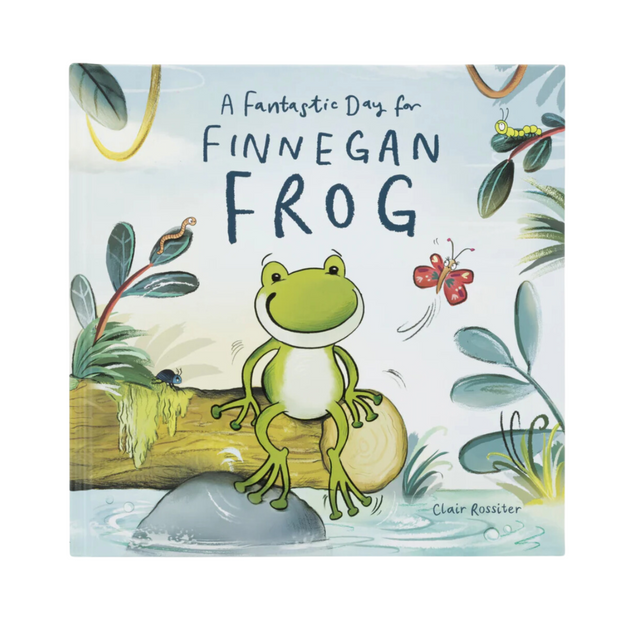 Jellycat A Fantastic Day for Finnegan Frog