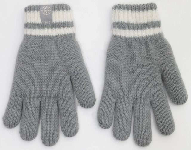 Calikids Knit Winter Gloves - Grey