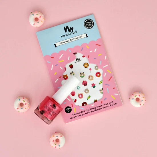 No Nasties Nail Stickers - Cupcake