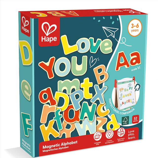 Hape Magnetic Alphabet