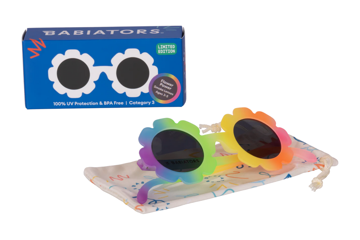 Babiators - FLOWER RAINBOW NON-POLARIZED SUNGLASSES (Flower Power)