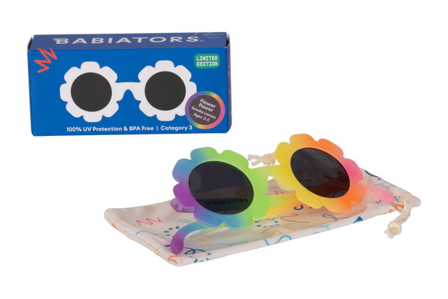 Babiators - FLOWER RAINBOW NON-POLARIZED SUNGLASSES (Flower Power)