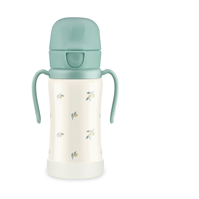 Grosmimi Olive Pistachio Stainless Straw Cup(200mL/300mL)