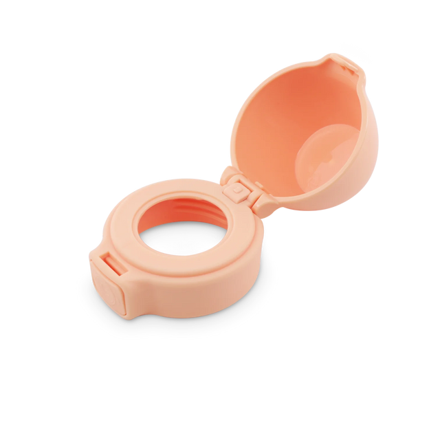 Grosmimi Steel Free One-Touch Cap - Rose Coral