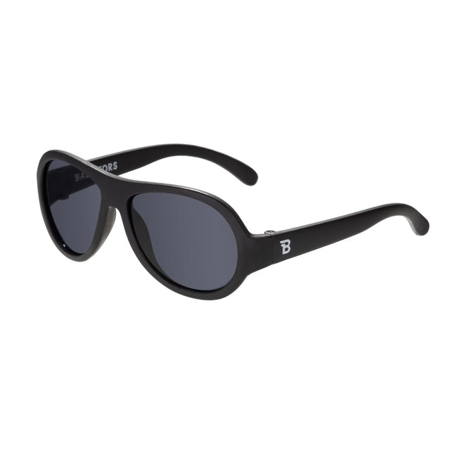 Babiators Kids' Sunglasses - Aviator - Black Ops Black