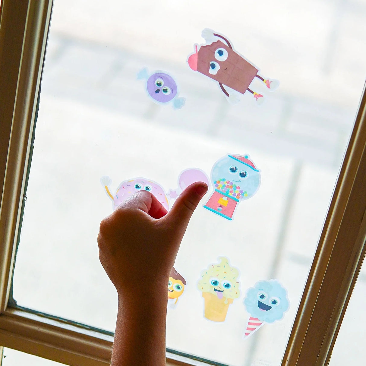 Glo Pals Peel + Play Cling Stickers