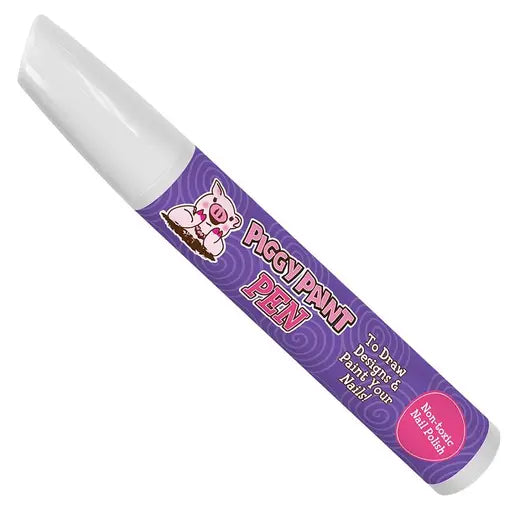 Piggy Paint Nail Polish Pen - Purple Power