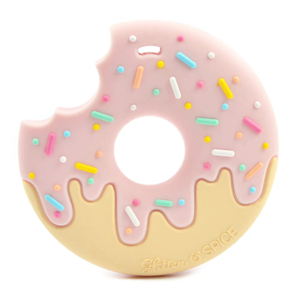 Glitter and Spice - Donut Silicone Teether