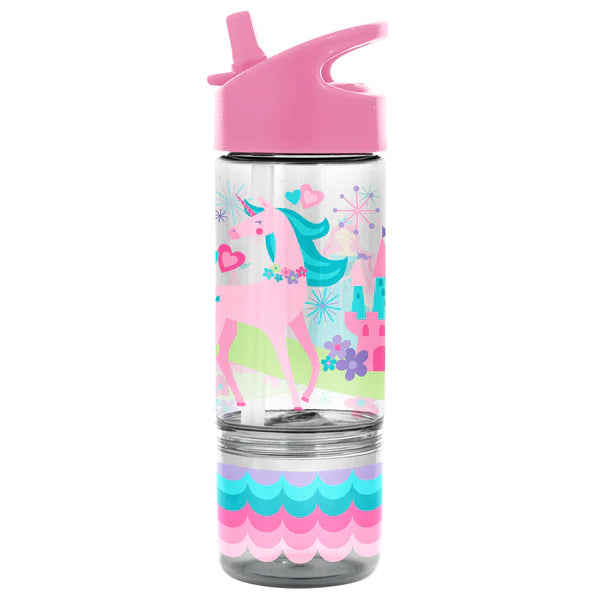 Stephen Joseph Sip And Snack Bottles - unicorn