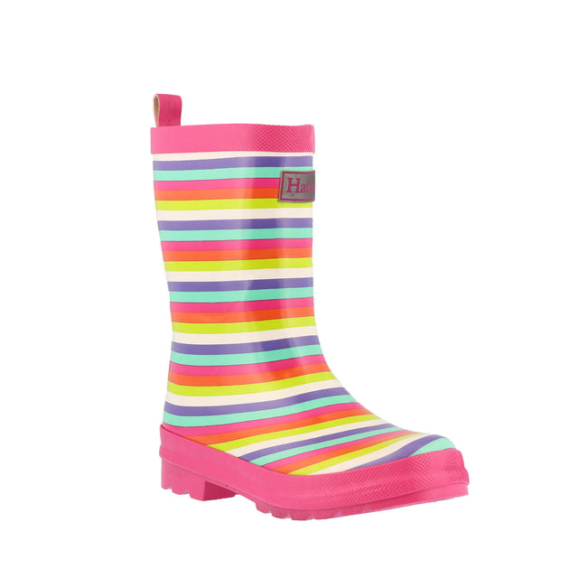 Hatley Pretty Stripes Packable Rain Boots