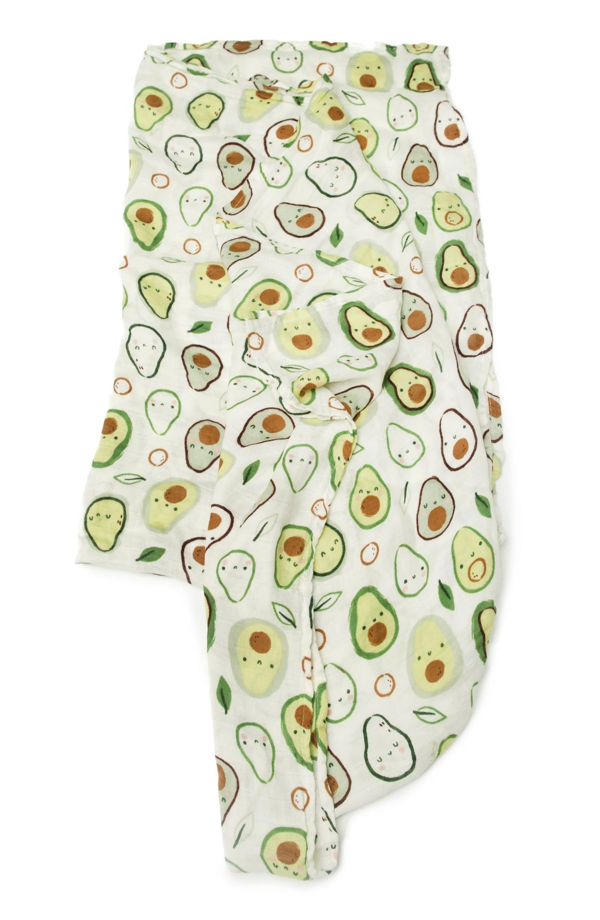 Loulou Lollipop Muslin Swaddle Avocado