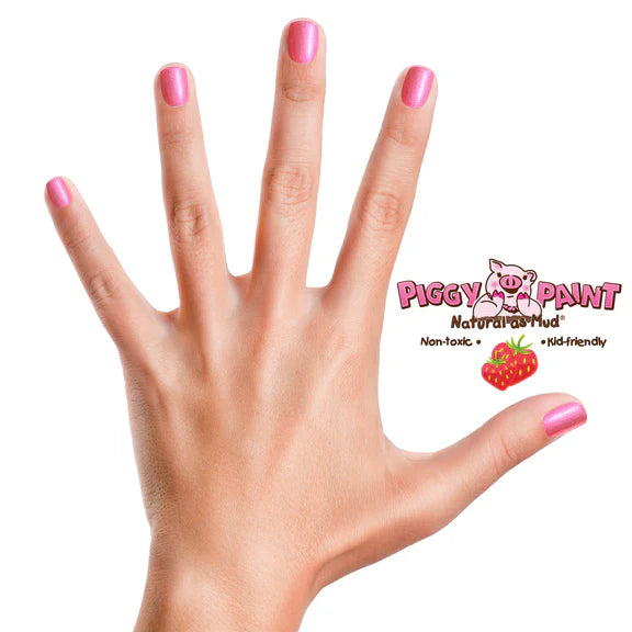 Piggy Paint Sassy Strawberry - Scented Pink