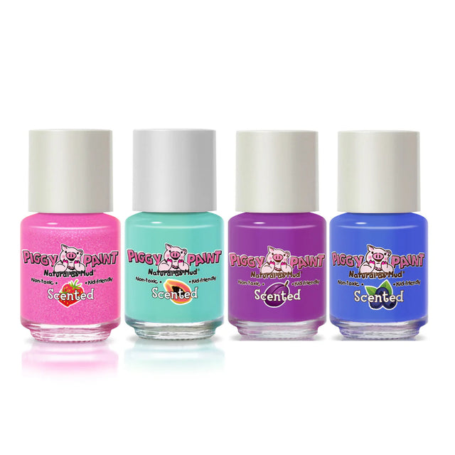 Piggy Paint Scented Fruit Fairy 4 Polish - Gift Set