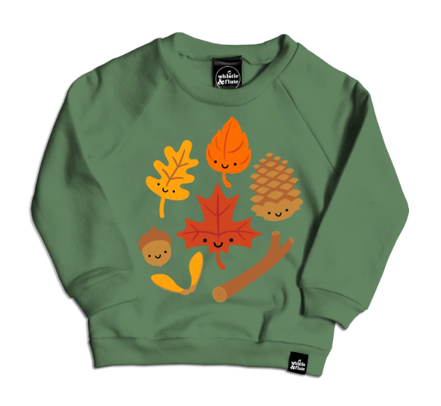 Whistle & Flute Autumn Leaves Sweatshirt