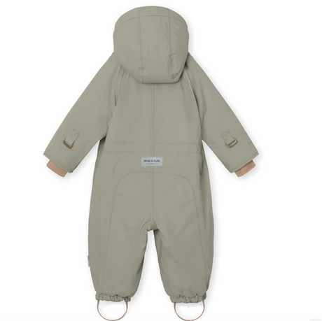 Mini A Ture Wisti Fleece Lined Snowsuit - Vert