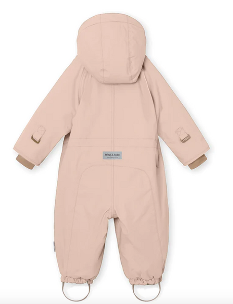 Mini A Ture Wisti Fleece Lined Snowsuit - Rose Dust