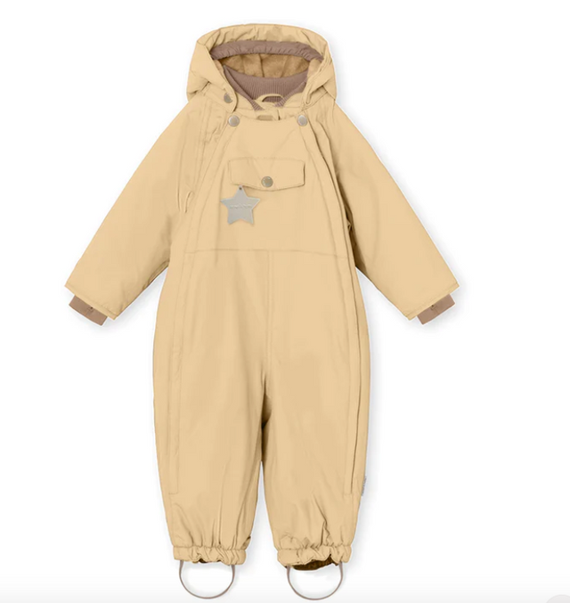 Mini A Ture Wisti Fleece Lined Snowsuit - Semolina Send