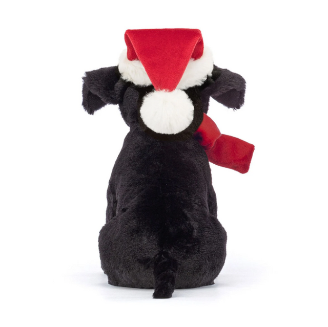 Jellycat Winter Warmer Pippa Black Labrador