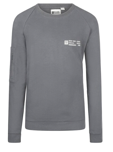 No Way Monday boys' jumper dark grey