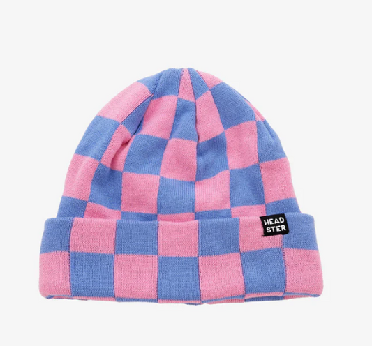 Headster Check Yourself Beanie - Smart Pink