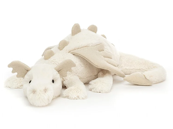 Jellycat Gigantic Snow Dragon