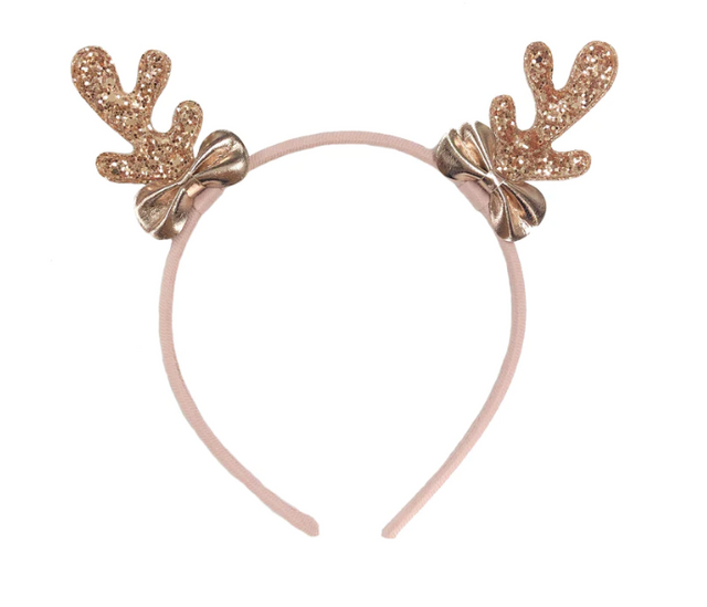 Rockahula Frosted Shimmer Reindeer Headband