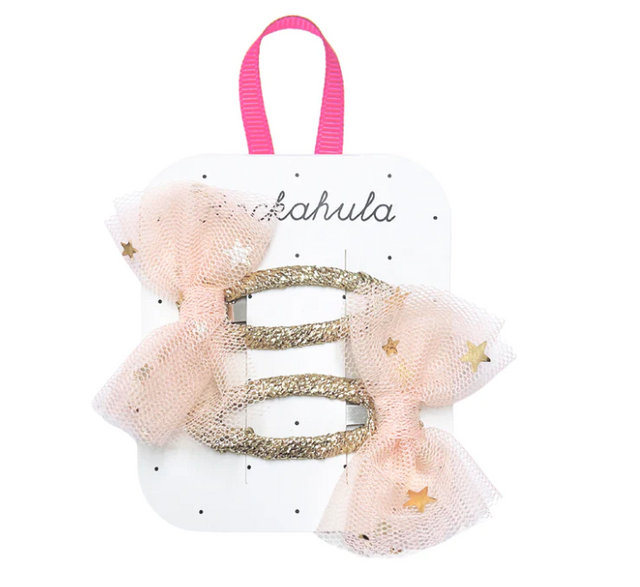 Rockahula Celestial Tulle Bow Clips