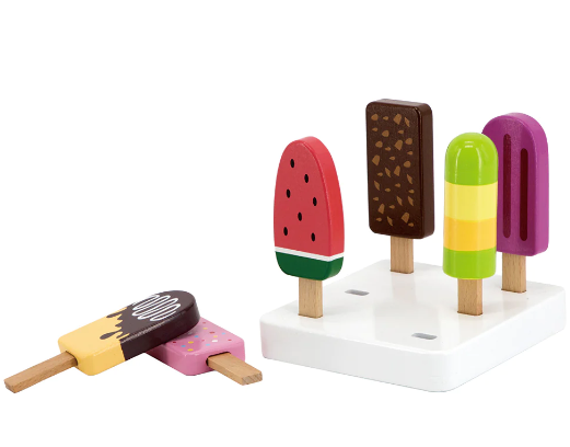 Viga Wooden Ice Pop Set 6pcs