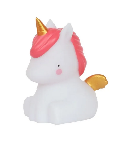 A Little Lovely Co. Little Light - Gold Unicorn
