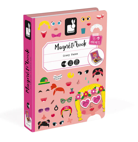 Magnetibooks - Girl's Crazy Face