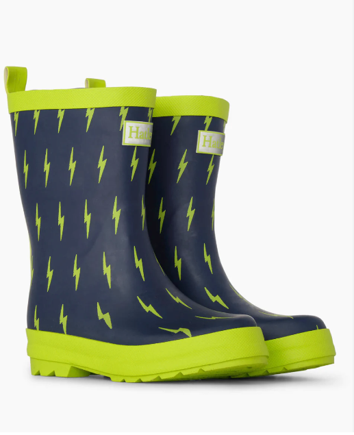 Hatley Lightning Storm Packable Rain Boots