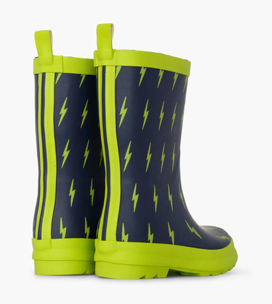 Hatley Lightning Storm Packable Rain Boots