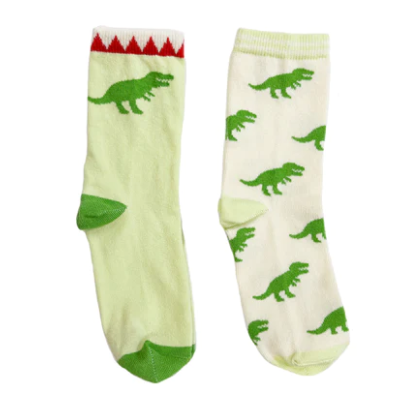Rockahula T-Rex 2 Pack Socks 6-8years