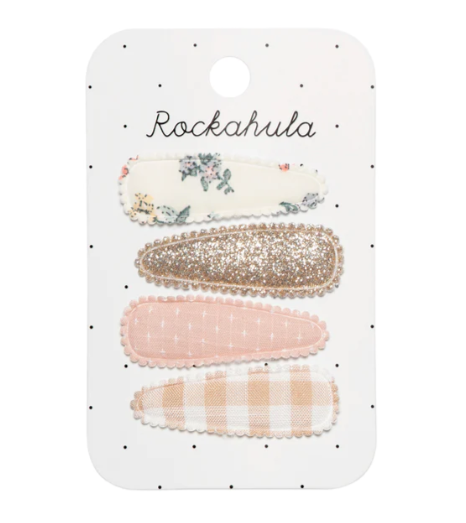 Rockahula Flora Fabric Clip Set