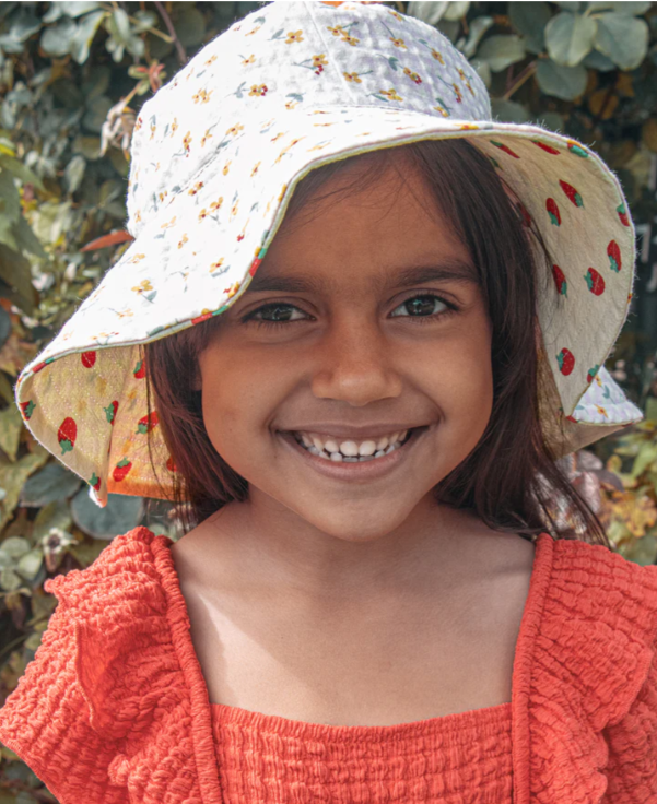 Rockahula Strawberry Fair Reversible Sun Hat