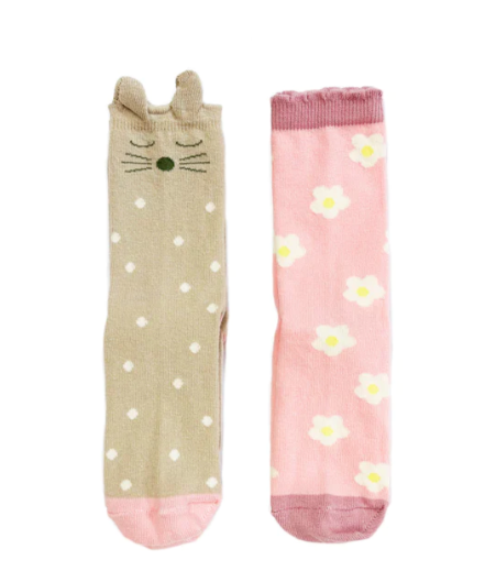 Rockahula Flora Bunny 2 Pack Socks