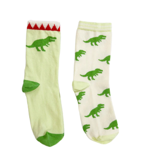 Rockahula T-Rex 2 Pack Socks 3-5 years old