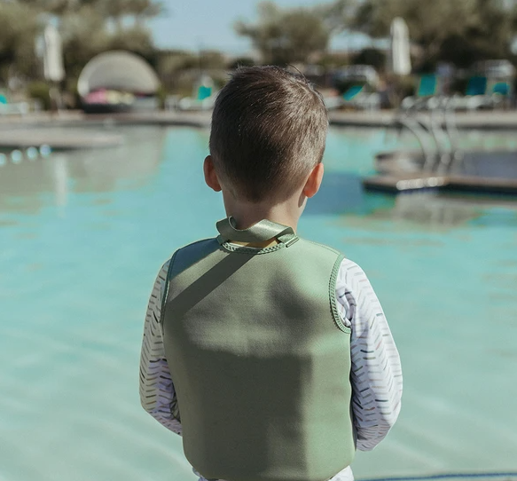 Current Tyed Swim Vests / Float Vest Sage Green