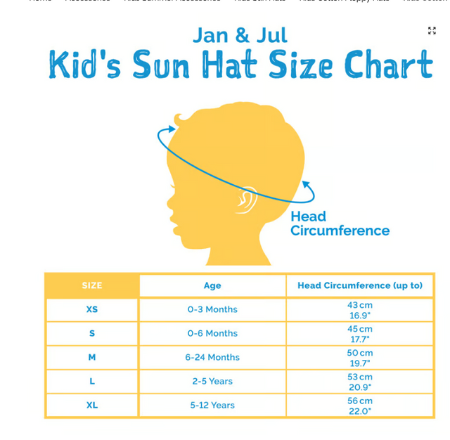 JAN&JUL Kids Cotton Floppy Hats | Bear